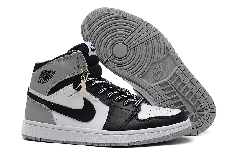 air jordan 1 mid gris homme