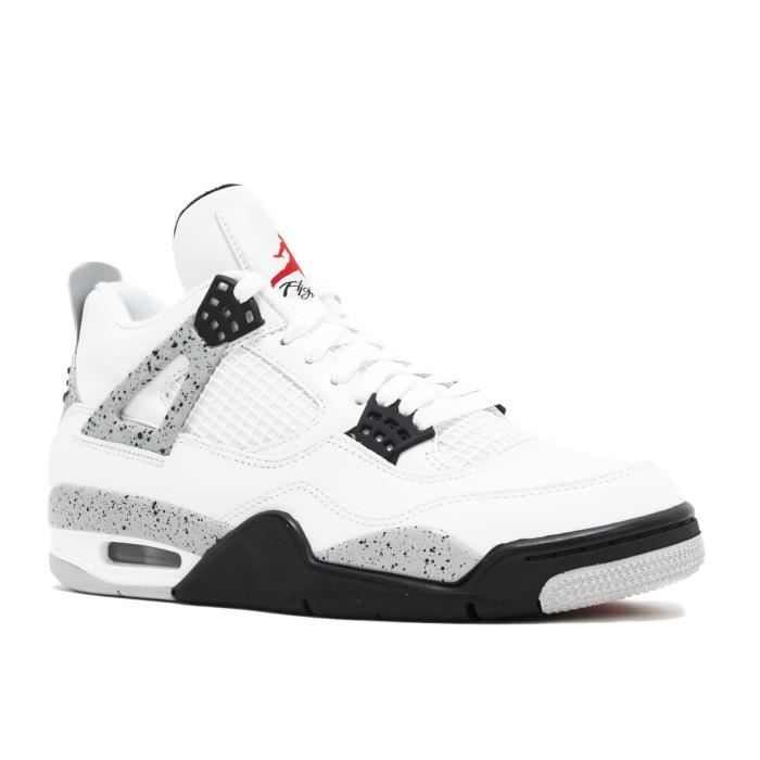 air jordan 4 retro blanc et bleu