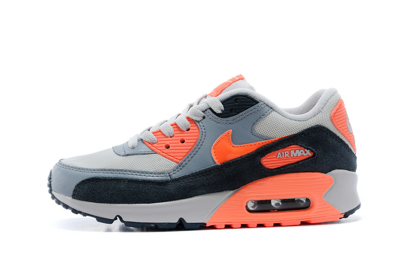 air max 90 noir orange