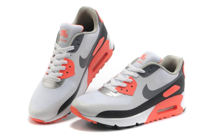 air max 90 gris orange